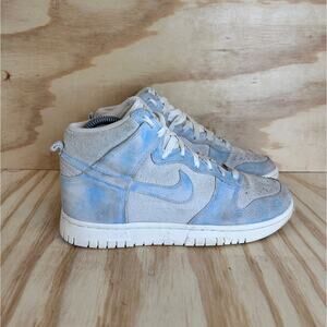 Nike - Dunk High - Sneakers - Worn Blue - Women's - 8 - FD0882-400